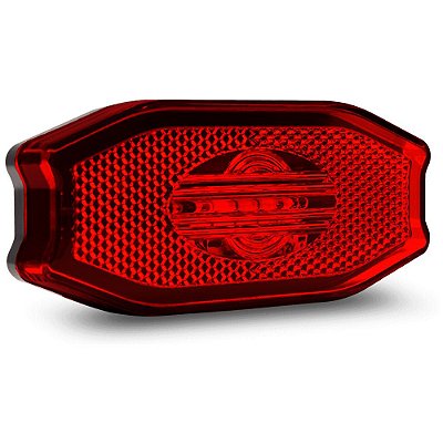 Lanterna Lateral Carreta Exclusive Led Bivolt Vermelha