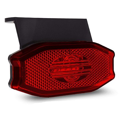 Lanterna Lateral Carreta Exclusive Led Bivolt Vermelha