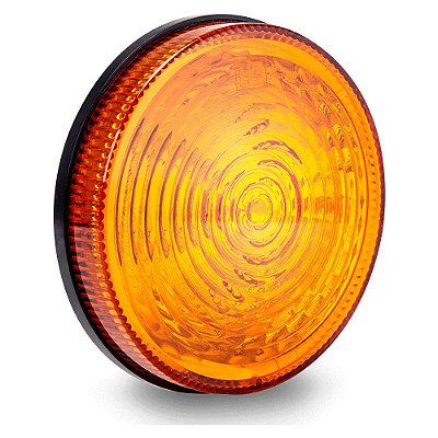 Lanterna Traseira Led Carreta Randon Guerra Noma Âmbar 125mm