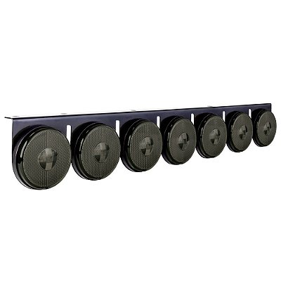 Conjunto Lanterna 7 Marias Carreta Bojuda Foguinho Led Fumê