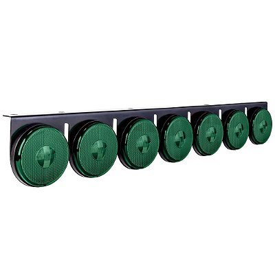 Kit Lanterna 7 Marias Foguinho Carreta Bojuda Led Verde