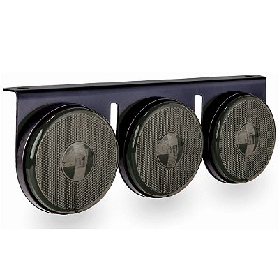 Kit Lanterna 3 Marias Foguinho Carreta Bojuda Led Fumê