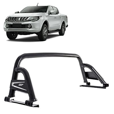 Santo Antônio L200 Triton Sport 2016 em diante Preto