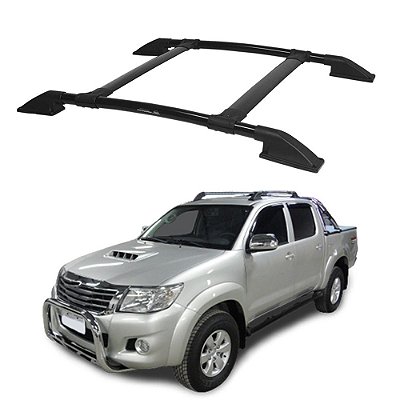 Bagageiro Hilux 2005 a 2015 Preto Colada