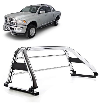 Santo Antônio Dodge RAM 2006 a 2015 com grade Cromo