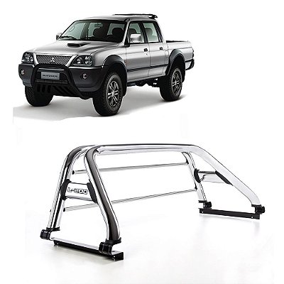Santo Antônio L200 Sport 2004 2005 A 2011 Cromado Com Barras