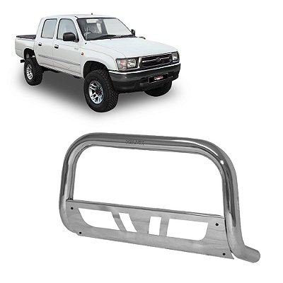 Parachoque de Impulsão Hilux 1997 a 2004 com chapa Cromado
