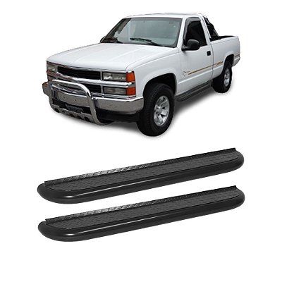 Estribo Silverado 1997 a 2001 Preto Plataforma