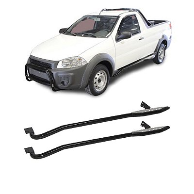 Estribo Strada 2014 a 2020 Preto