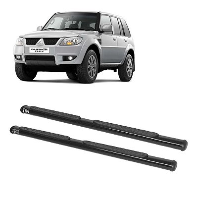 Estribo Pajero IO 2000 2001 2002 2003 2004 2005 a 2020 Preto