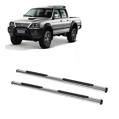 Estribo L200 Sport 2004 a 2007 2008 2009 2010 2011 Cromado