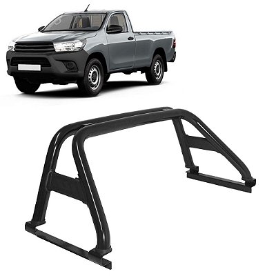 Santo Antônio Hilux 2016 em diante CS sem grade Preto