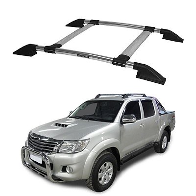 Bagageiro Hilux 2005 a 2015 Alumínio Polido