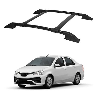 Bagageiro Etios Sedan 2013 em diante Preto