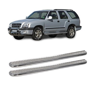 Estribo Blazer 1996 a 2011 Cromado Plataforma