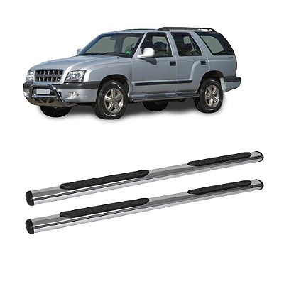 Estribo Blazer 1996 a 2011 Cromado Oblongo