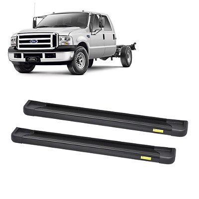 Estribo F-350 CD 1999 a 2007 2008 2009 2010 2011 2012 Preto