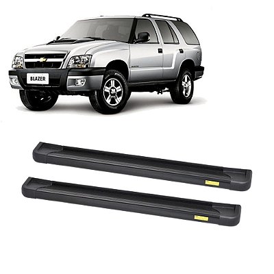 Estribo Blazer 1996 a 2006 2007 2008 2009 2010 2011 Preto