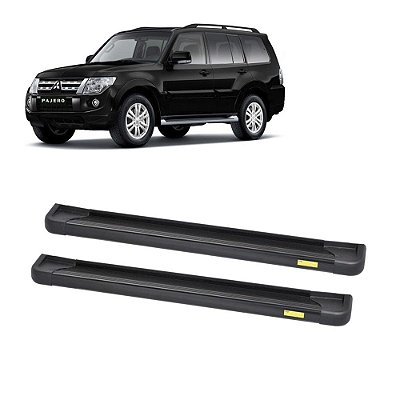Estribo Pajero Full 4 Portas 2008 2009 2010 a 2020 Preto