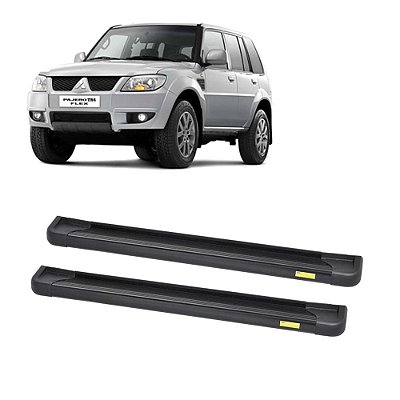 Estribo Pajero IO 2000 2001 2002 2003 2004 2005 a 2020 Preto