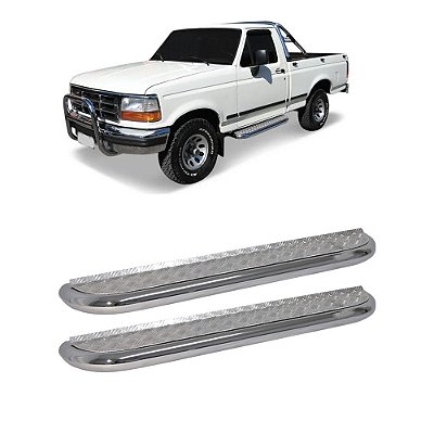 Estribo F1000 1993 a 1998 Cromado Plataforma