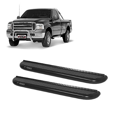 Estribo F-250 1999 a 2007 2008 2009 2010 2011 2012 CS Preto