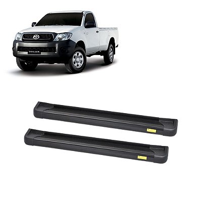 Estribo Hilux 2005 2006 2007 2008 2009 2010 a 2015 CS Preto