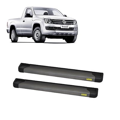 Estribo Alumínio Amarok 2010 Em Diante Onix Cabine Simples