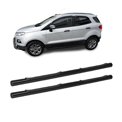 Estribo EcoSport 2013 em diante Redondo Preto