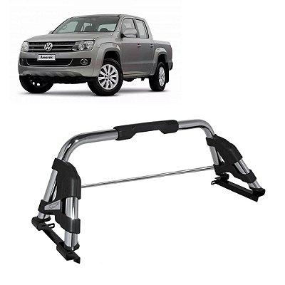 Santo Antônio Amarok 2010 a 2018 2019 2020 Cromado Com Barra