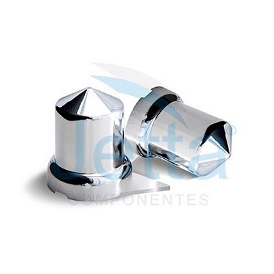 Kit Capa de Porca Roda Brasileira 32mm