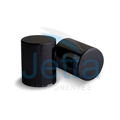 Conjunto Capa de Porca Roda Boliviana 32/33mm Preta