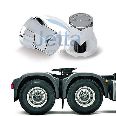 Conjunto Capa de Porca Para Man 33mm