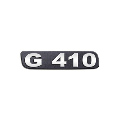 Emblema Potência - Cromado - Para G410 Antigo