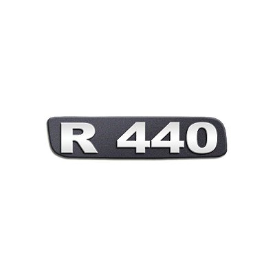 Emblema Potência Para R440 Antigo -Cromado