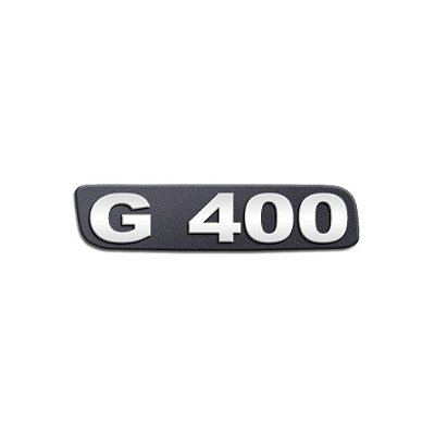 Emblema Potência - Cromado - Para G400 Antigo