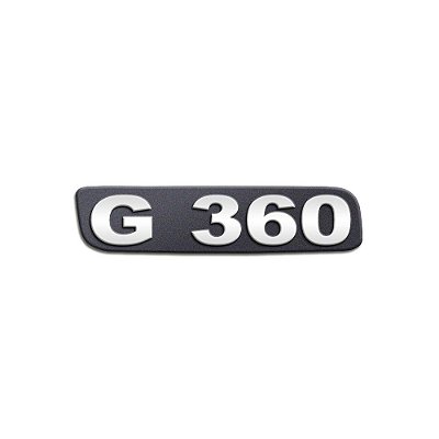 Emblema Potência Para Scania G360 Antigo - Cromado