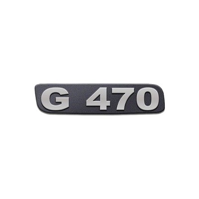 Emblema Potência Para Scania G470 Antigo - Cinza