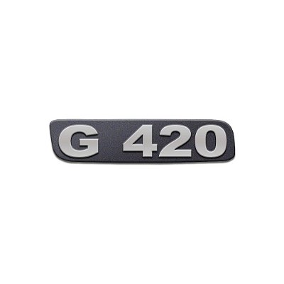 Emblema Potência - Cinza - Para G420 Antigo