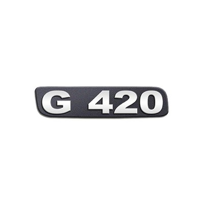Emblema Potência Para Scania G420 Antigo - Cromado