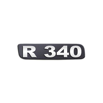 Emblema Potência Para R340 Antigo - Cromado