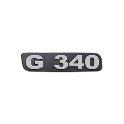 Emblema Potência - Cinza - Para G340 Antigo