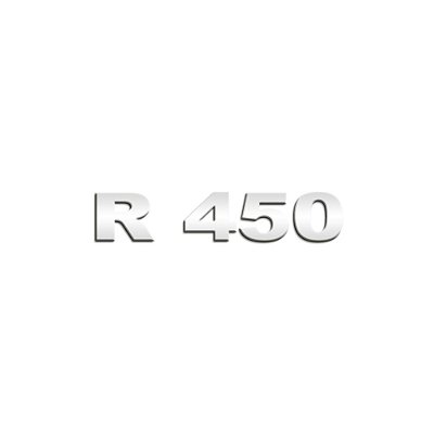 Aplique Inox Potência - Para NTG R450 - Espelhado
