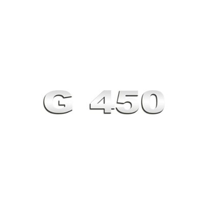Aplique Inox Espelhado Potência - Para Scania NTG G450