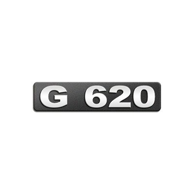 Emblema Potência - Cromado - Para G620 Moderno