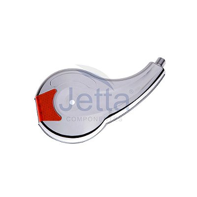 Calota Rodoar com Refletivo Diamante - Cromado Lado Esquerdo