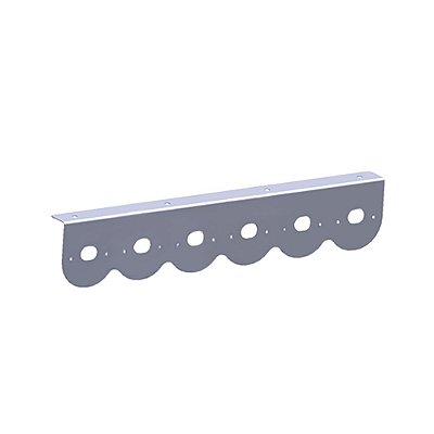 Suporte Inox Lanterna 6 Posições Diâmetro 65mm Espelhado