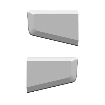 Aplique Tela Grade Inferior Para SC Streamline Espelhado