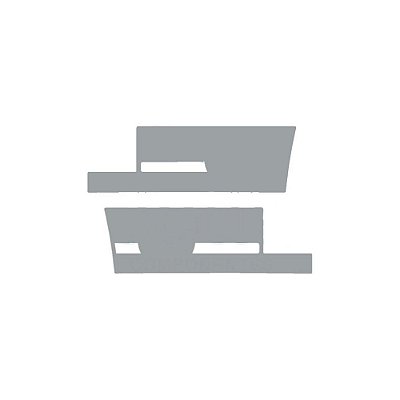 Aplique Estribo Compatível SC Griffin Edition Espelhado Par