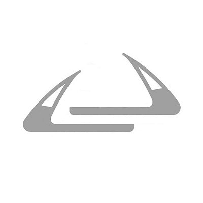 Moldura Maçaneta Trivazada Para Scania 1998 1999 Espelhada